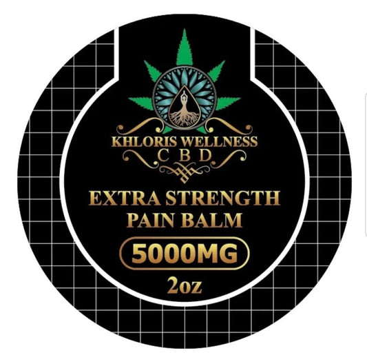 Khloris Wellness - Extra Strength Balm CBD 5000MG 2oz