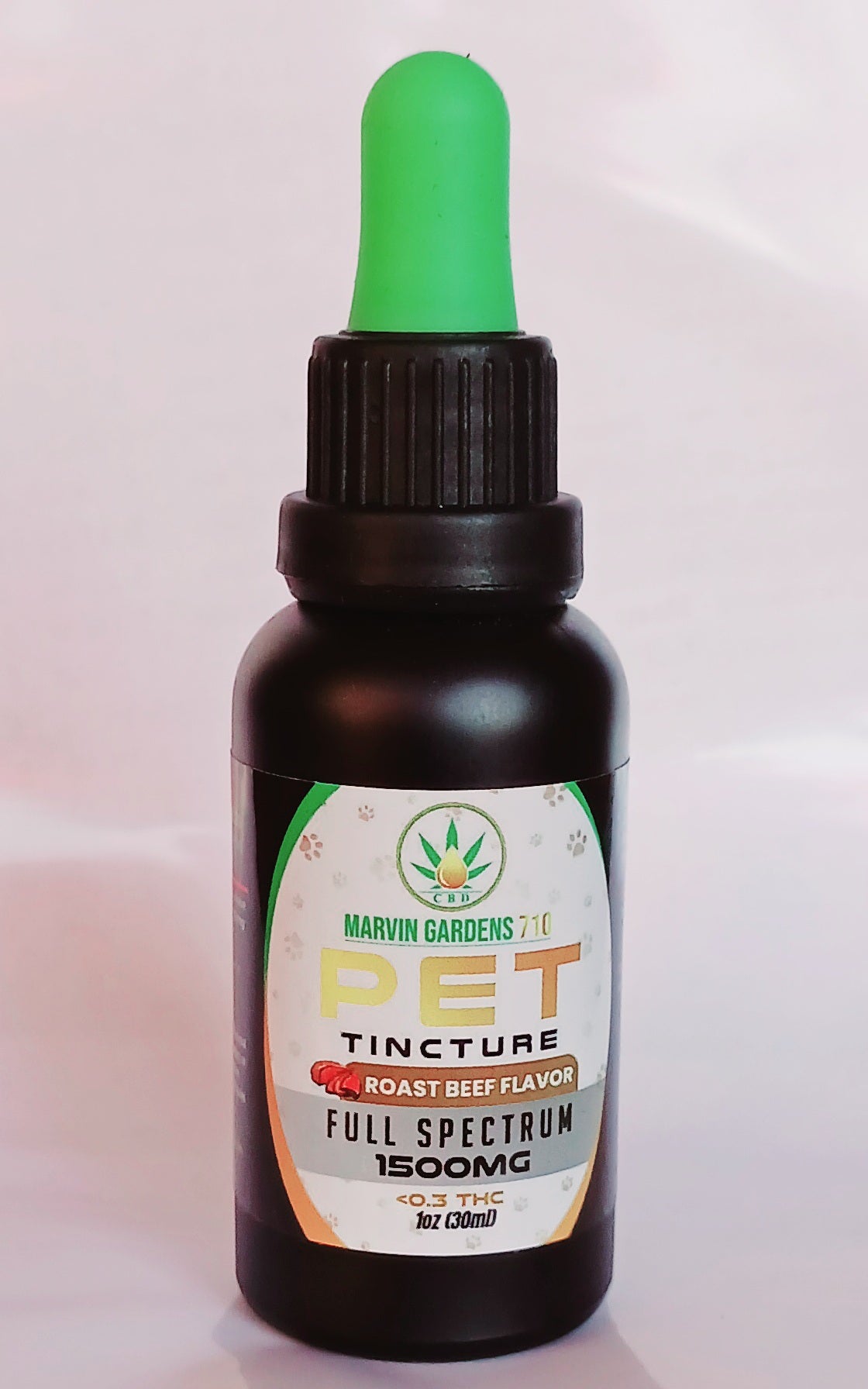 Marvin Gardens 710 - Pet CBD Oil 1500MG Full Spectrum