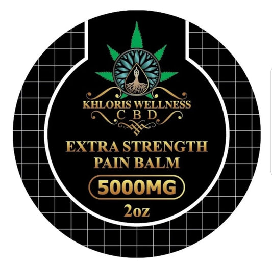 Khloris Wellness - Extra Strength Balm CBD 5000MG 2oz